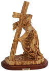 Jesus taking up the Cross Statue 7.25 Inches